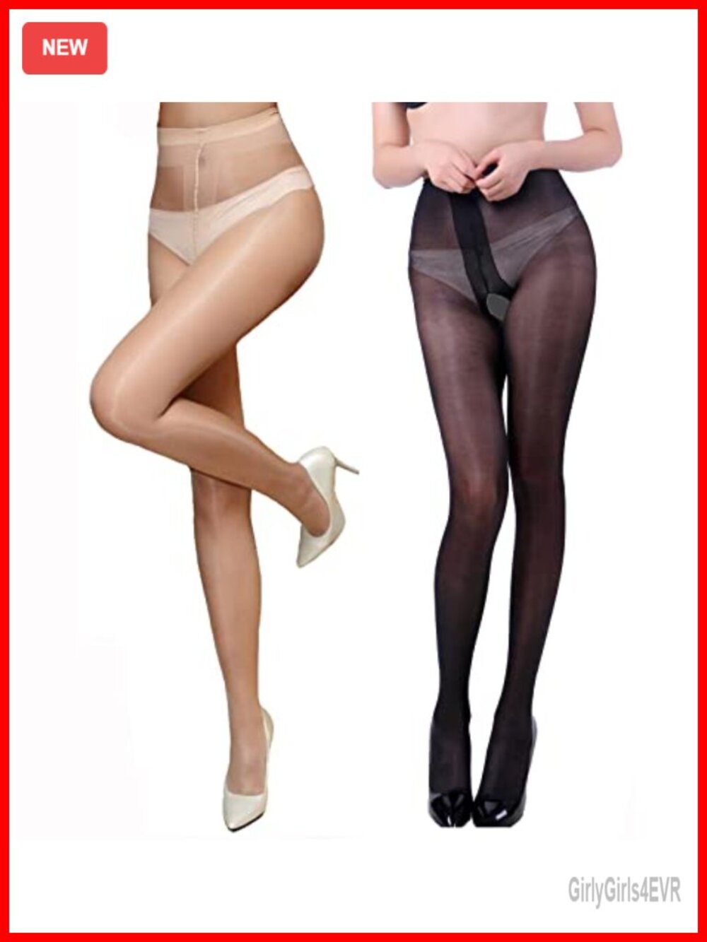 Womens Suspender Tights Lace Garter Sheer Shiny Mock Stockings 15 Denier